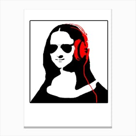 Mona Lisa 14 Canvas Print