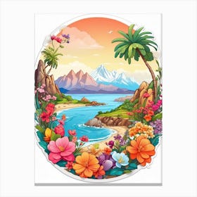 Tropical Paradise Canvas Print