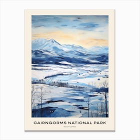 Cairngorms National Park Scotland 2 Poster Canvas Print