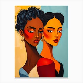 Two Black Women Toile