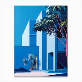 'Blue House' Canvas Print