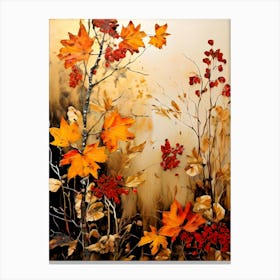 Autumn Leaves 60 Canvas Print