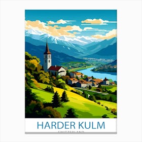 Harder Kulm Switzerland 1 Canvas Print