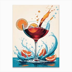 Negroni Canvas Print