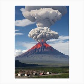 Volcano Eruption 4 Canvas Print