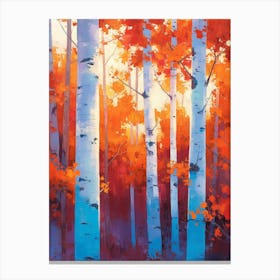 Aspen Forest Canvas Print Canvas Print