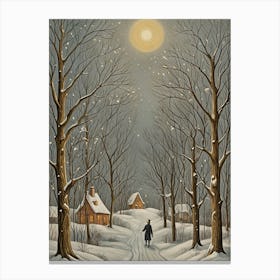 A Winter's Serenade Canvas Print