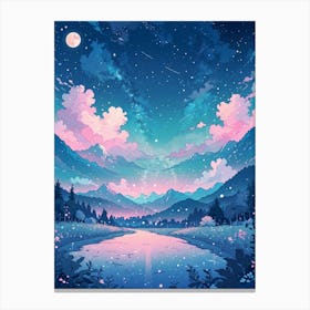 Night Sky 8 Canvas Print