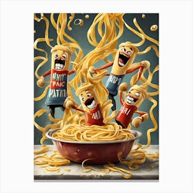 Italian Spaghetti Canvas Print