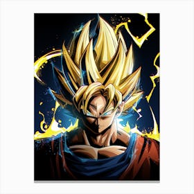Super Saiyan Goku Canvas Print