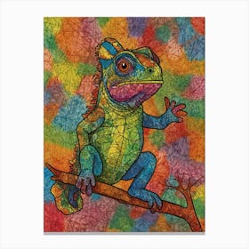 Chameleon 7 Canvas Print