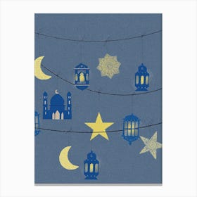 Islamic Lanterns Canvas Print