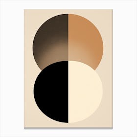 Augsburg Abstraction, Geometric Bauhaus Canvas Print