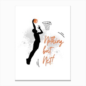 Nothing But Net Canvas Print
