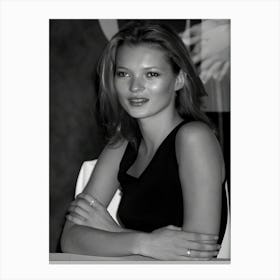 In Store Appearance By Kate Moss Canvas Print