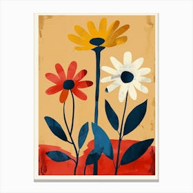 Namaqualand Daisy Groovy 11 Canvas Print