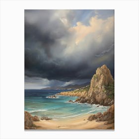 Stormy Seas.6 Canvas Print