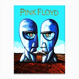 Pink Floyd rock band music Canvas Print