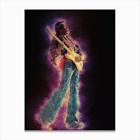 Spirit Of Jimi Hendrix Hey Joe Canvas Print