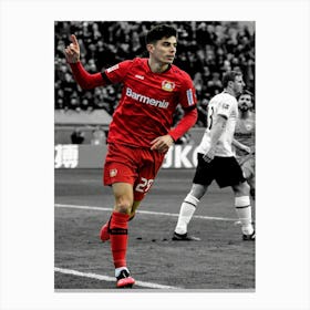 Kai Havertz Bayer 04 Leverkusen Canvas Print