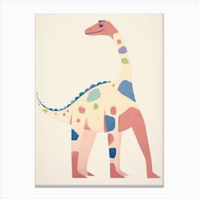 Nursery Dinosaur Art Brachiosaurus 1 Canvas Print