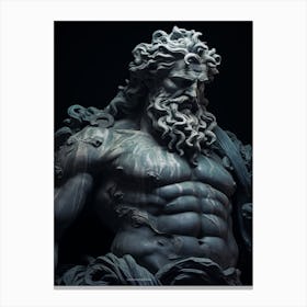  The Greek God Poseidon 1 Canvas Print