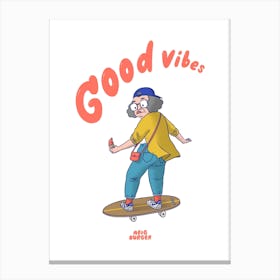 Good Vibes Canvas Print