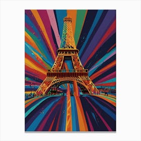 Paris Eiffel Tower 2 Canvas Print