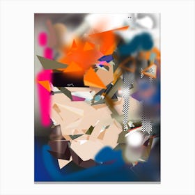 Abstract Painting Canvas Print