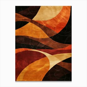 Abstract Swirls 3 Canvas Print