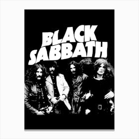 Black Sabbath 6 Canvas Print