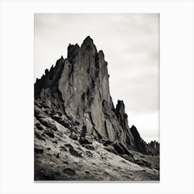 Colorado, Black And White Analogue Photograph 3 Canvas Print