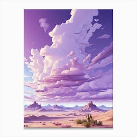 Desert Sky Canvas Art Canvas Print