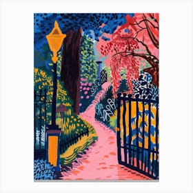 Holland Park London Parks Garden 2 Painting Canvas Print