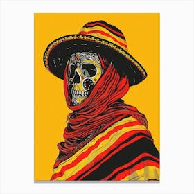 Day Of The Dead 1 Canvas Print