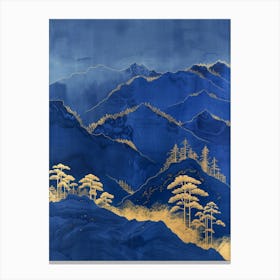 'Blue Mountains' 1 Canvas Print