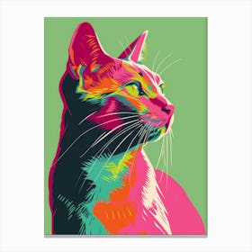 Pop Cat 2 Canvas Print