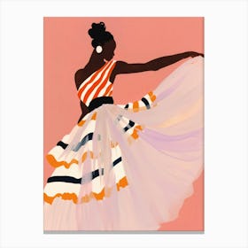 Dancing Amita No 1 Canvas Print