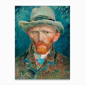 Portrait Of Vincent Van Gogh 1 Canvas Print