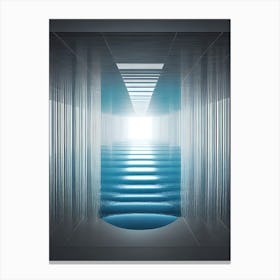 Tunnel - Tunnel Stock Videos & Royalty-Free Footage 1 Canvas Print