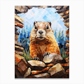 Ground Squirrel 3 Canvas Print