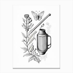 Smoker Beekeeper S Tool 1  William Morris Style Canvas Print