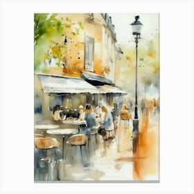 Cafe Paris Canvas Print