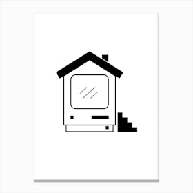 Home Computer Canvas Print