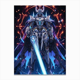 Armored Knight Canvas Print