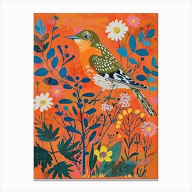 Spring Birds Cuckoo 2 Canvas Print