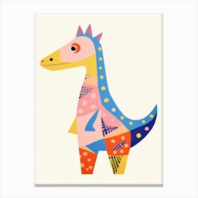 Nursery Dinosaur Art Thescelosaurus Canvas Print