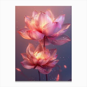 Lotus Flower 92 Canvas Print