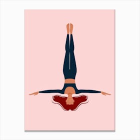 Yoga Pose 2 Canvas Print