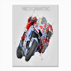 Fabio Di Giannantonio Riders Street Art Canvas Print